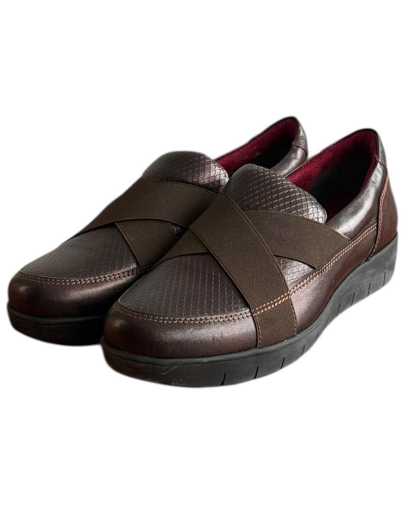  Δερμάτινο Γυναικείo Μοκασίνι - F616