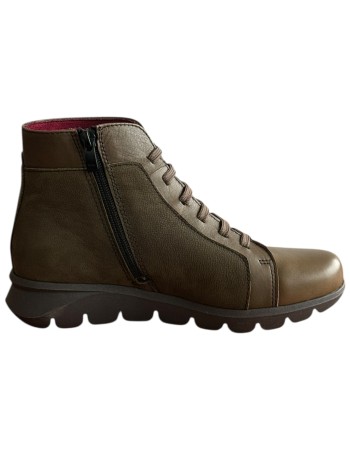 Δερμάτινο Γυναικείo Μποτάκι - F621