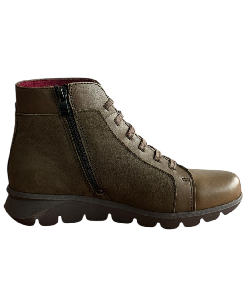 Δερμάτινο Γυναικείo Μποτάκι - F621