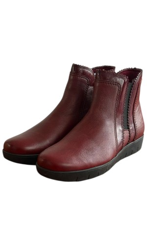 Δερμάτινο Γυναικείo Μποτάκι - F623