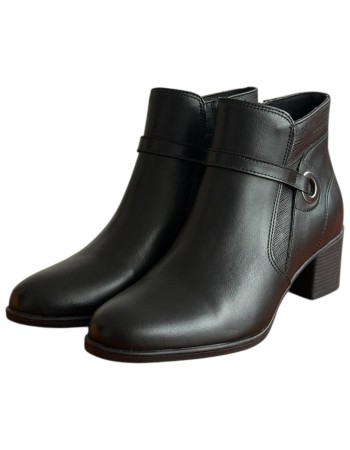 Δερμάτινο Γυναικείo Μποτάκι - F630