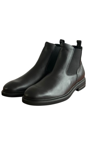  Δερμάτινο Ανδρικό Μποτάκι - F632