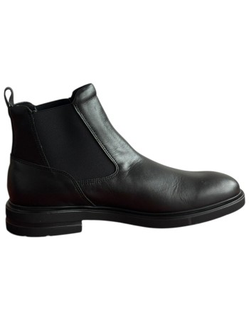  Δερμάτινο Ανδρικό Μποτάκι - F634