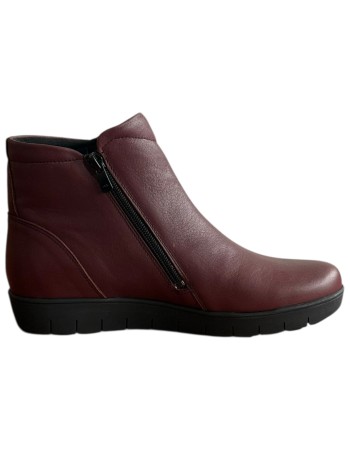 Δερμάτινο Γυναικείo Μποτάκι - F635