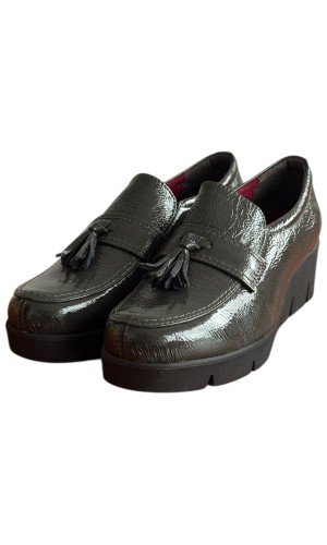  Δερμάτινο Γυναικείo Μοκασίνι - F644