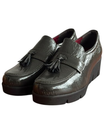  Δερμάτινο Γυναικείo Μοκασίνι - F644