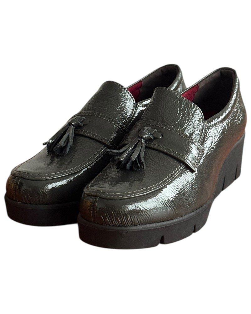  Δερμάτινο Γυναικείo Μοκασίνι - F644