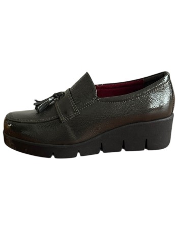  Δερμάτινο Γυναικείo Μοκασίνι - F644