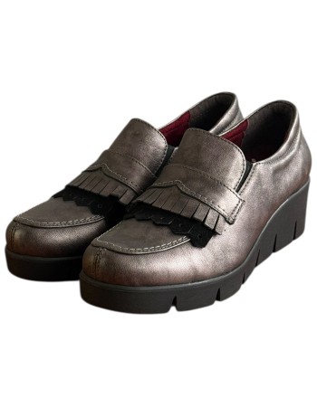  Δερμάτινο Γυναικείo Μοκασίνι - F645