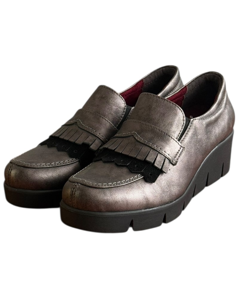  Δερμάτινο Γυναικείo Μοκασίνι - F645