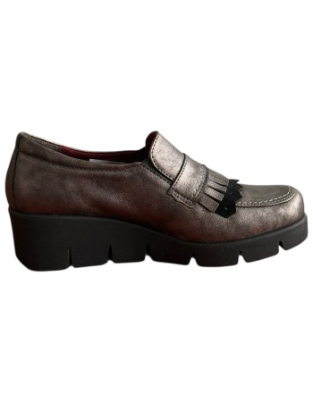  Δερμάτινο Γυναικείo Μοκασίνι - F645