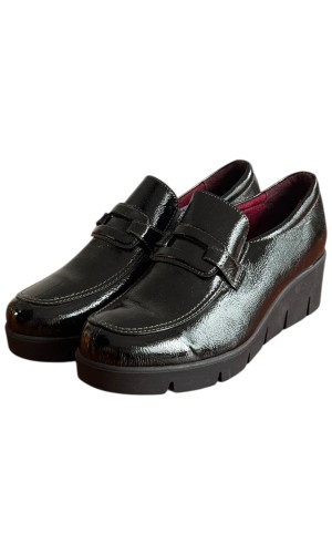  Δερμάτινο Γυναικείo Μοκασίνι - F649