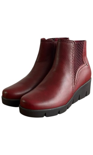 Δερμάτινο Γυναικείo Μποτάκι - F652