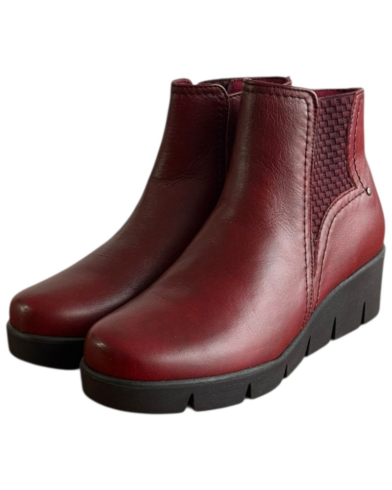 Δερμάτινο Γυναικείo Μποτάκι - F652