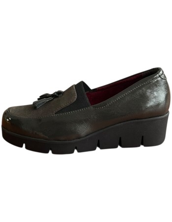  Δερμάτινο Γυναικείo Μοκασίνι - F655