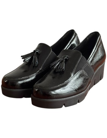  Δερμάτινο Γυναικείo Μοκασίνι - F658