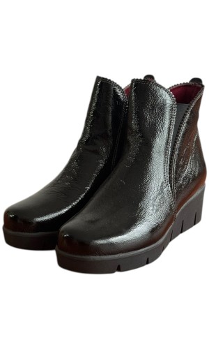 Δερμάτινο Γυναικείo Μποτάκι - F660