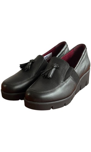  Δερμάτινο Γυναικείo Μοκασίνι - F661