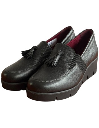  Δερμάτινο Γυναικείo Μοκασίνι - F661