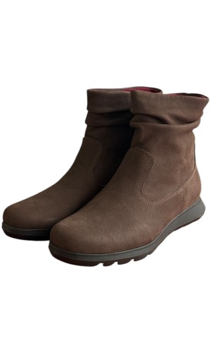 Δερμάτινο Γυναικείo Μποτάκι - F662