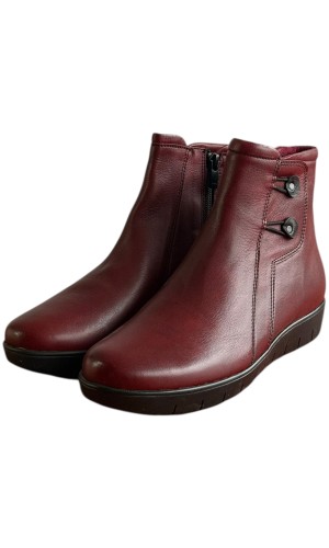 Δερμάτινο Γυναικείo Μποτάκι - F663