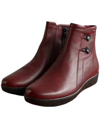 Δερμάτινο Γυναικείo Μποτάκι - F663