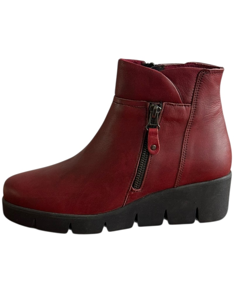 Δερμάτινο Γυναικείo Μποτάκι - F664