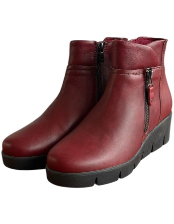 Δερμάτινο Γυναικείo Μποτάκι - F664