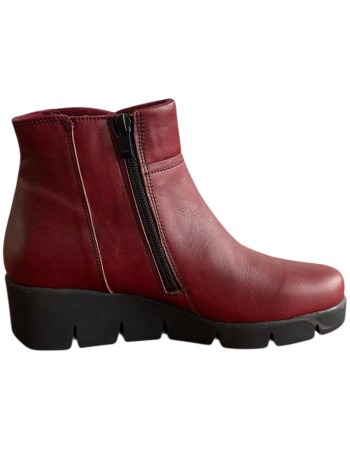 Δερμάτινο Γυναικείo Μποτάκι - F664