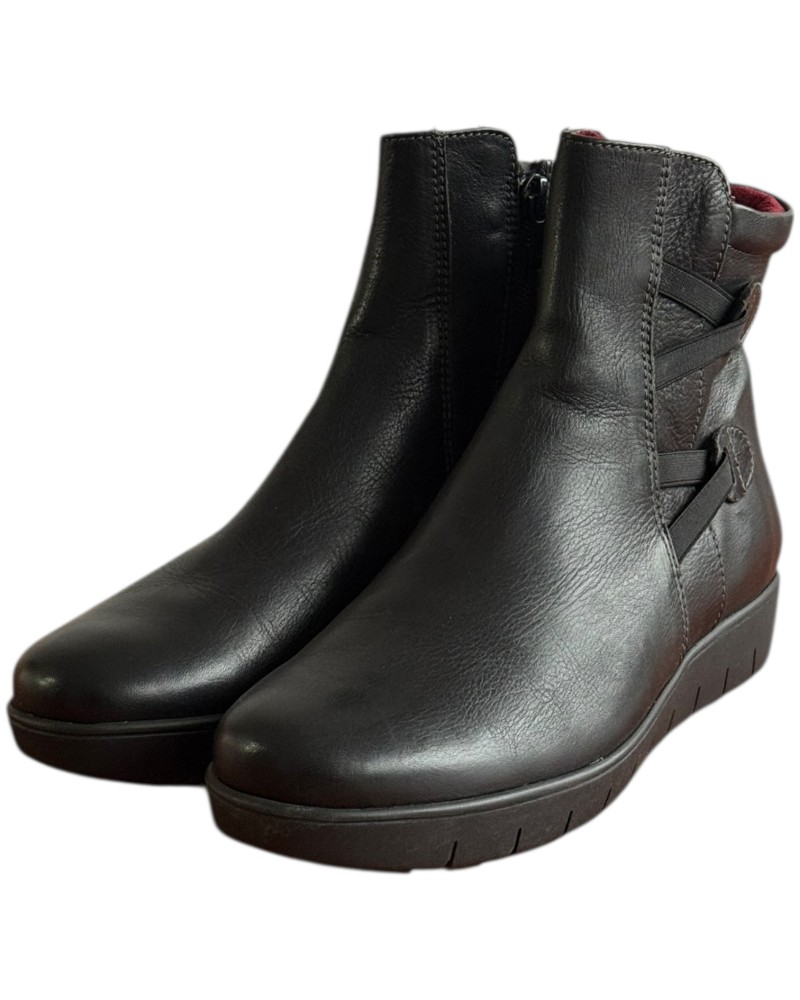 Δερμάτινο Γυναικείo Μποτάκι - F665