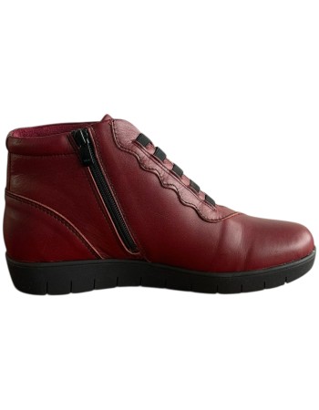 Δερμάτινο Γυναικείo Μποτάκι - F666