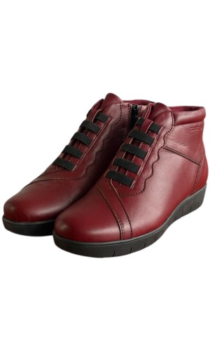 Δερμάτινο Γυναικείo Μποτάκι - F666