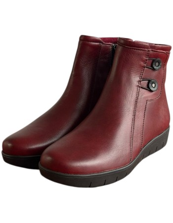 Δερμάτινο Γυναικείo Μποτάκι - F667