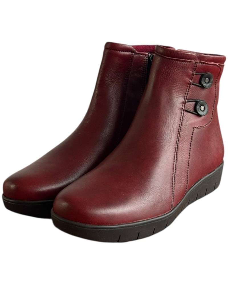 Δερμάτινο Γυναικείo Μποτάκι - F667