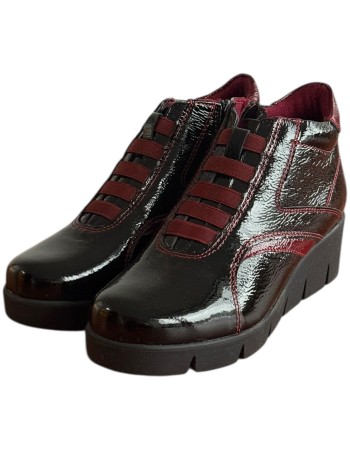 Δερμάτινο Γυναικείo Μποτάκι - F669