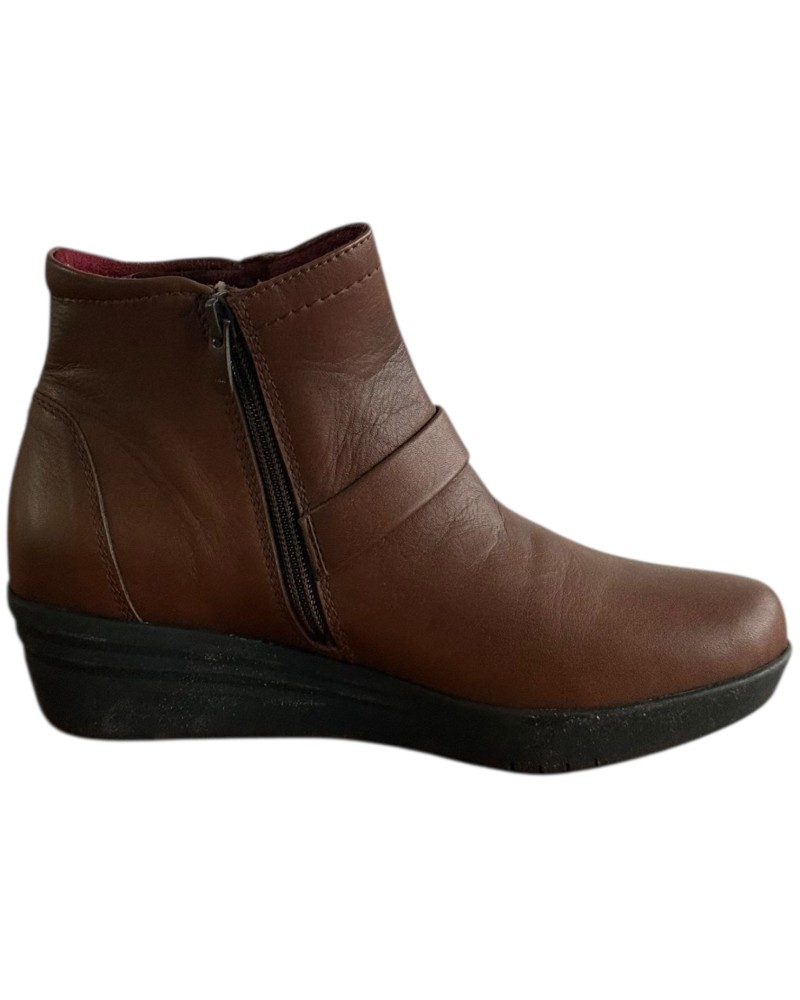 Δερμάτινο Γυναικείo Μποτάκι - F670