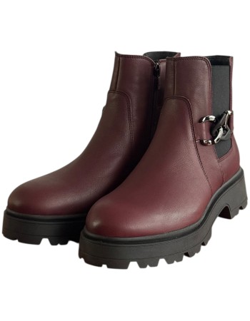 Δερμάτινο Γυναικείo Μποτάκι - F671