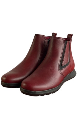 Δερμάτινο Γυναικείo Μποτάκι - F672