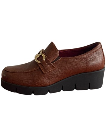  Δερμάτινο Γυναικείo Μοκασίνι - F673