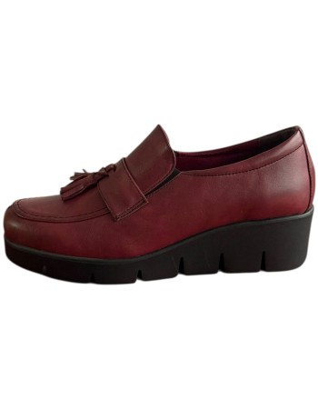  Δερμάτινο Γυναικείo Μοκασίνι - F677