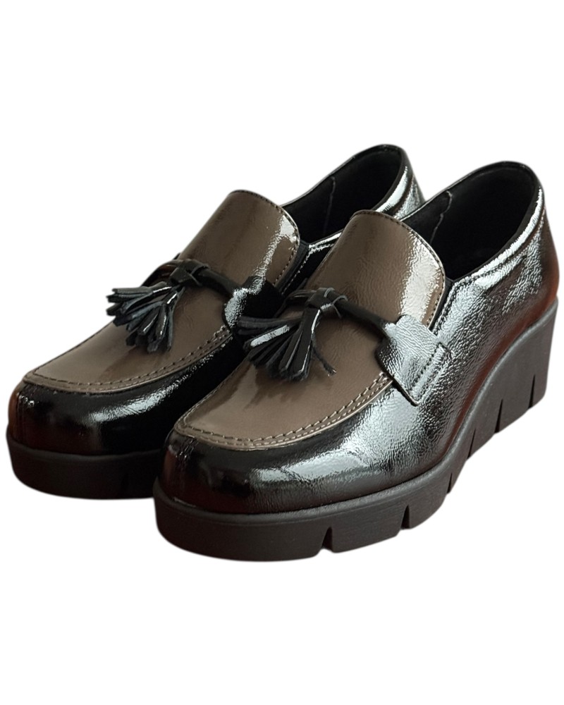  Δερμάτινο Γυναικείo Μοκασίνι - F683