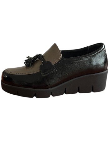  Δερμάτινο Γυναικείo Μοκασίνι - F683