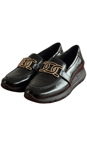  Δερμάτινο Γυναικείo Μοκασίνι - F688