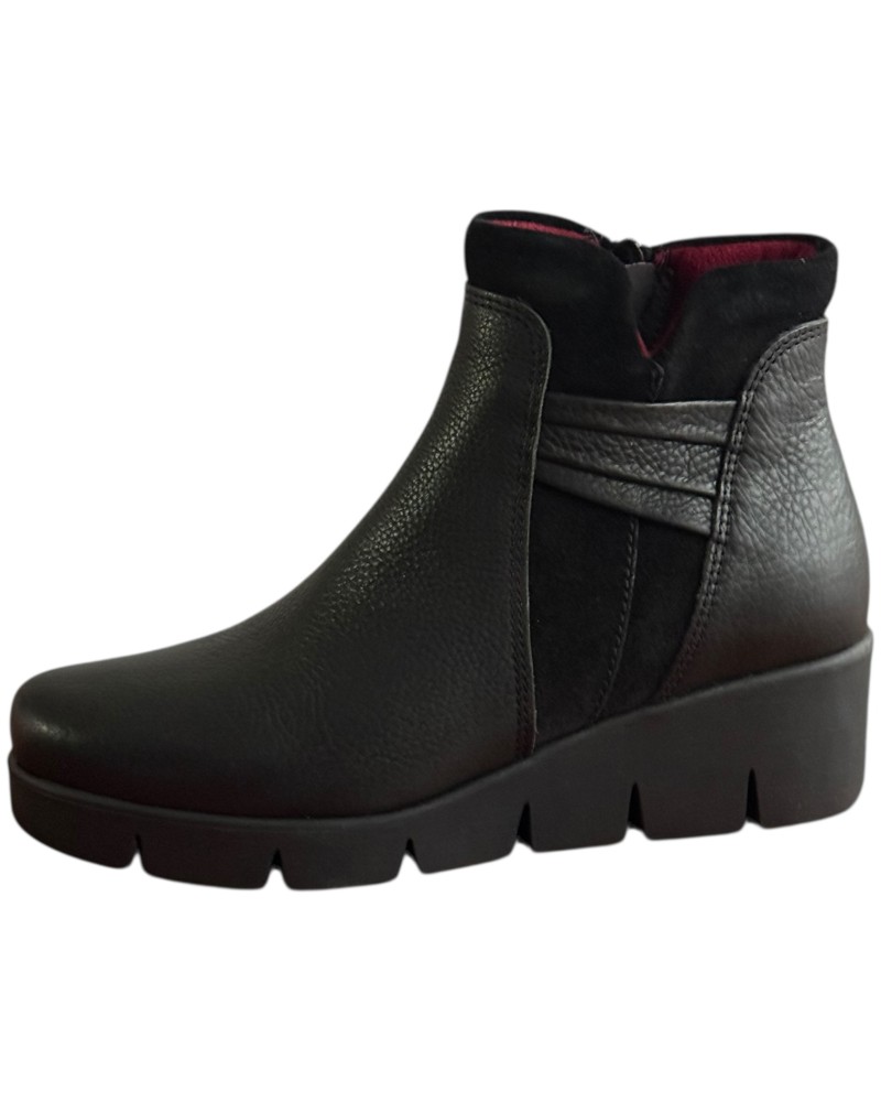 Δερμάτινο Γυναικείo Μποτάκι - F690