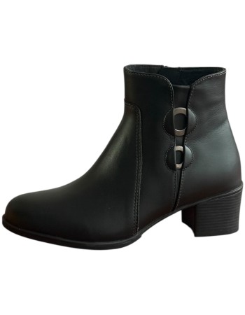 Δερμάτινο Γυναικείo Μποτάκι - F694