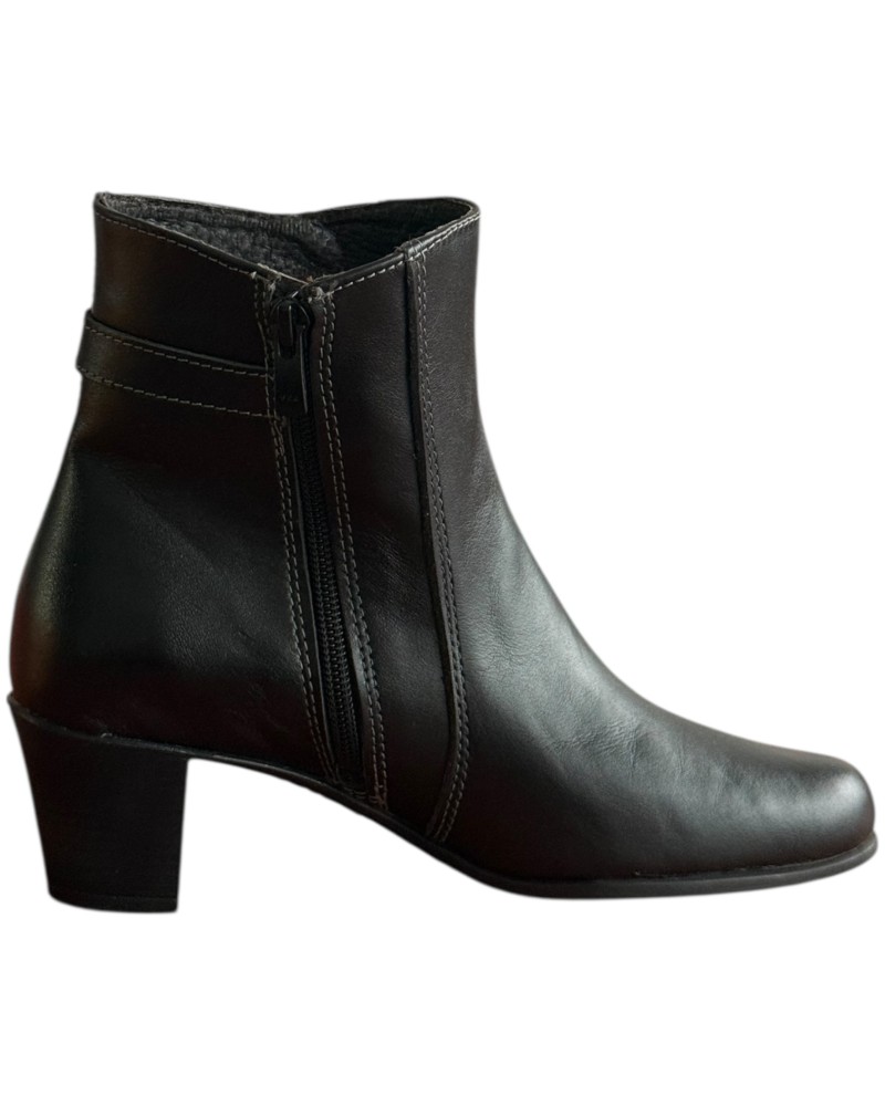 Δερμάτινο Γυναικείo Μποτάκι - F695