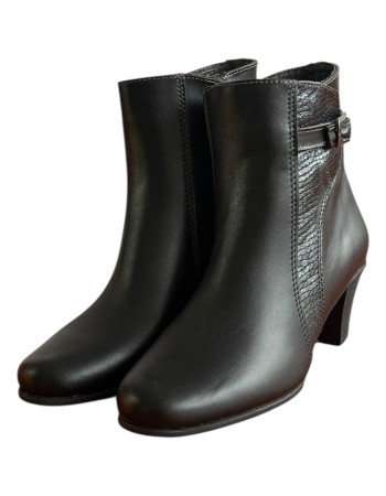 Δερμάτινο Γυναικείo Μποτάκι - F695