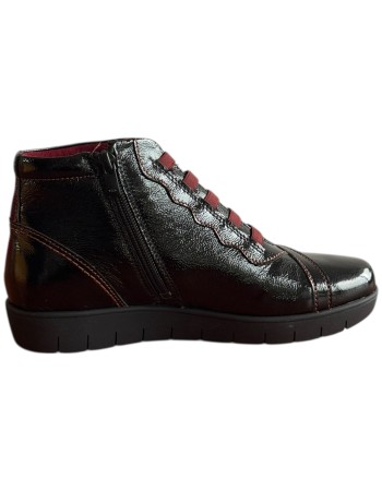 Δερμάτινο Γυναικείo Μποτάκι - F697