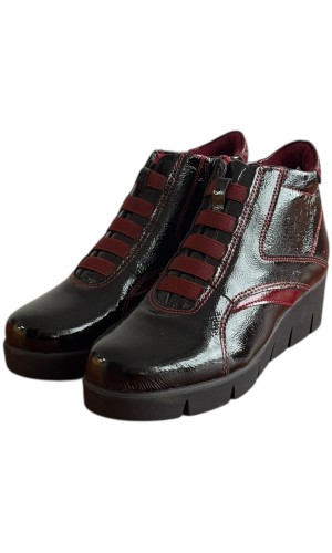 Δερμάτινο Γυναικείo Μποτάκι - F700