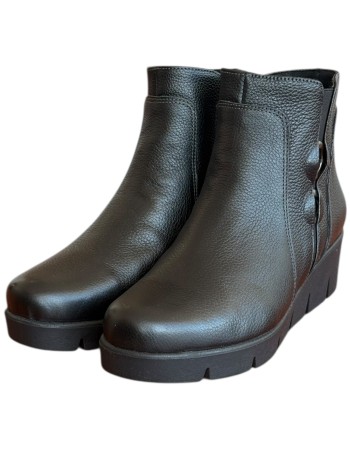 Δερμάτινο Γυναικείo Μποτάκι - F701